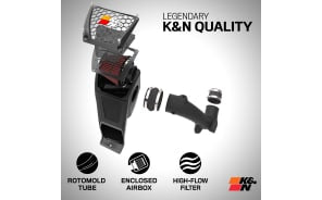 Cold Air Intake - High-flow, Roto-mold Tube - MERCEDES BENZ A/B/CLA CLAS