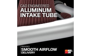 Cold Air Intake - High-flow, Aluminum Tube - CHEVROLET CAMARO V6-3.6L
