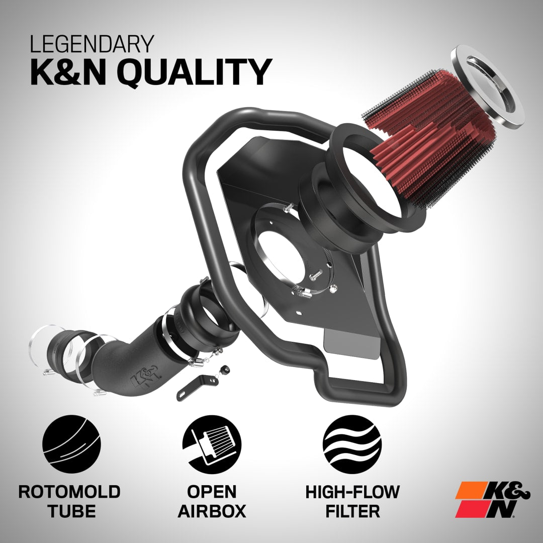 Cold Air Intake - High-flow, Roto-mold Tube - MITSUBISHI LANCER 2.4L