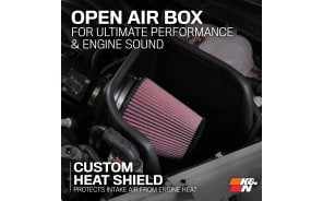 Cold Air Intake - High-flow, Roto-mold Tube - FORD MUSTANG GT, V8-4.6L, SOHC