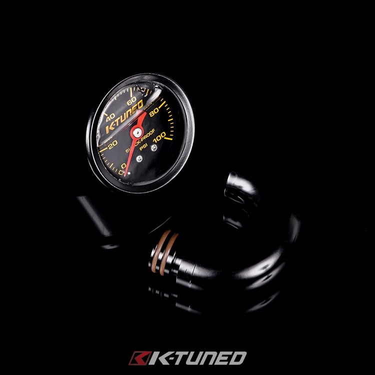 Center Mount Fuel Pressure Gauge (w/ fitting)