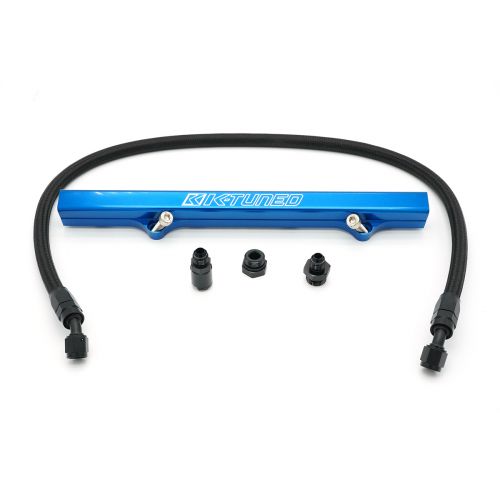 K-Series Fuel Rail Kit with Factory K-Series Side Feed (RSX/EP3/8th/9th Gen Civic) - Blue