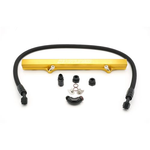 K-Series Fuel Rail Kit with Factory K-Series Center Feed(RSX/EP3/8th/9th Gen Civic) - Gold