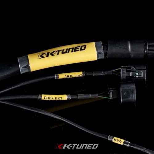 K-Series Tucked Engine Harness w/charge harness/power wire integrated and Jumper. Updated w/RSX Injector Clips