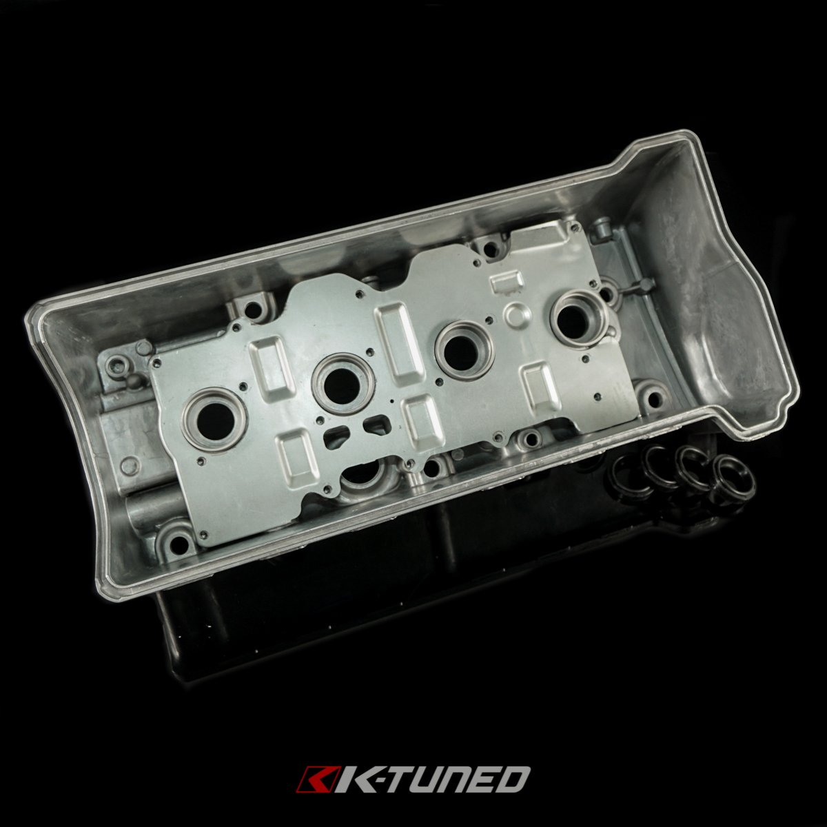 Vented Valve Cover - Wrinkle Red