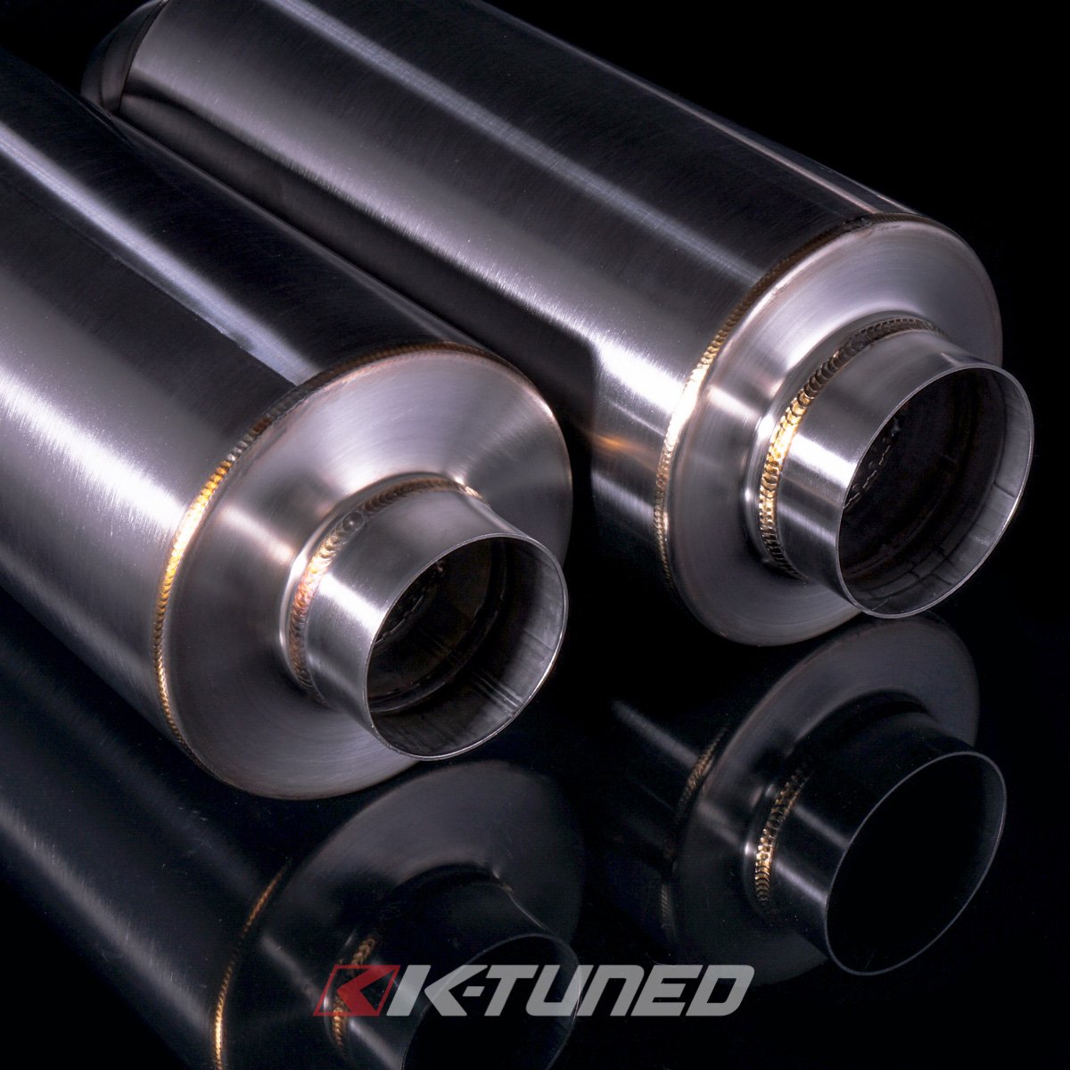 Universal Muffler - Turndown 2.5' Inlet / 3.5' Exit