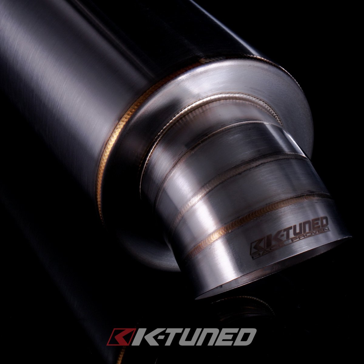 Universal Muffler - Turndown 2.5' Inlet / 3.5' Exit