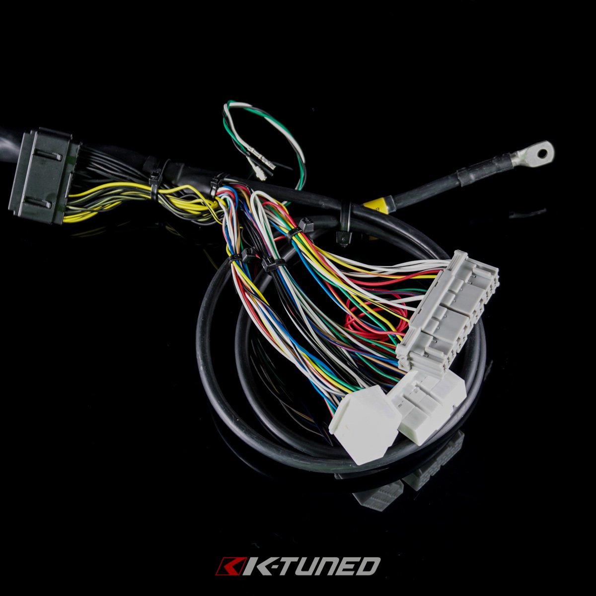 Race-Grade with Reychem K-Series Tucked Engine Harness w/Integrated power wire - w/RSX Injector Clips