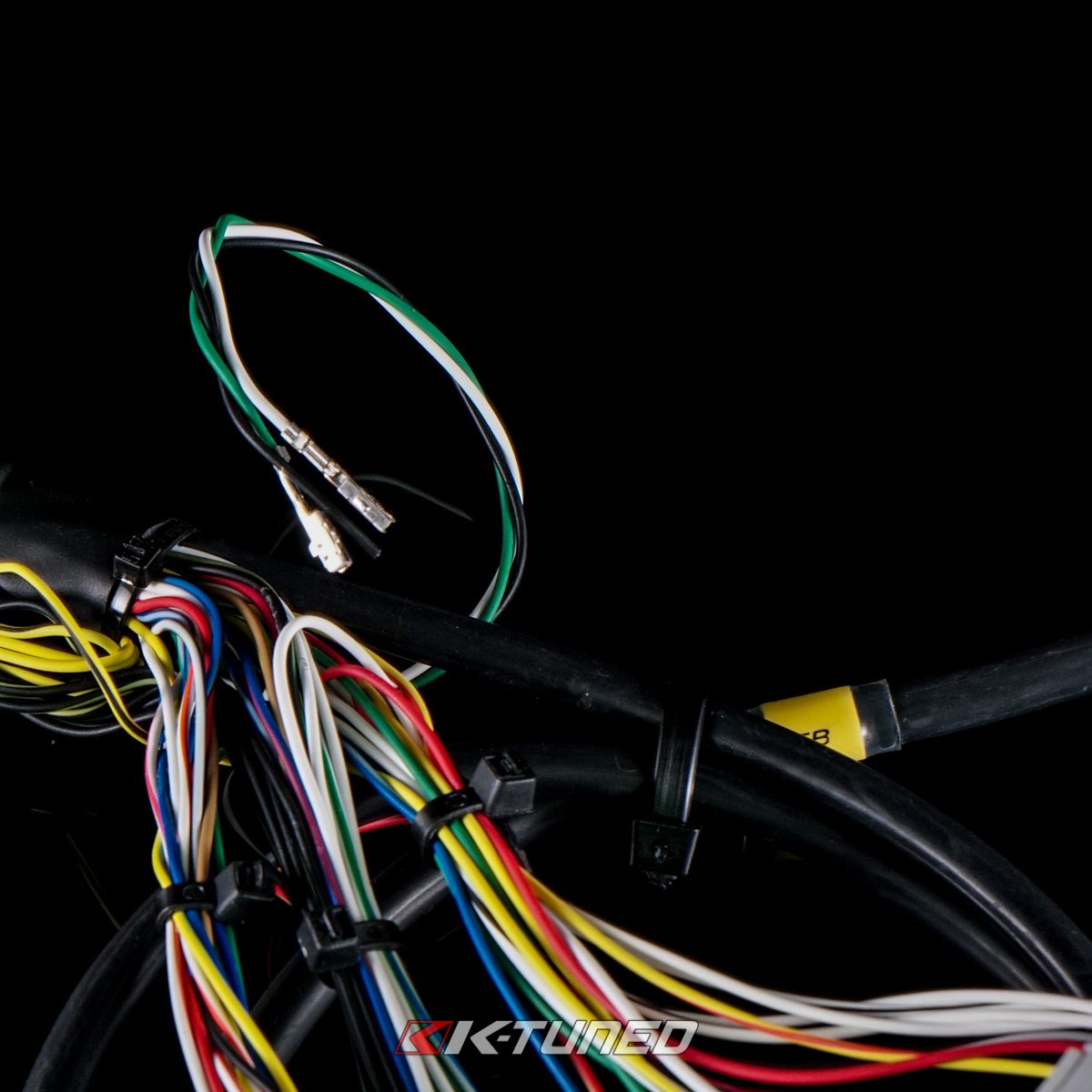 Race-Grade with Reychem K-Series Tucked Engine Harness w/Integrated power wire - w/RSX Injector Clips