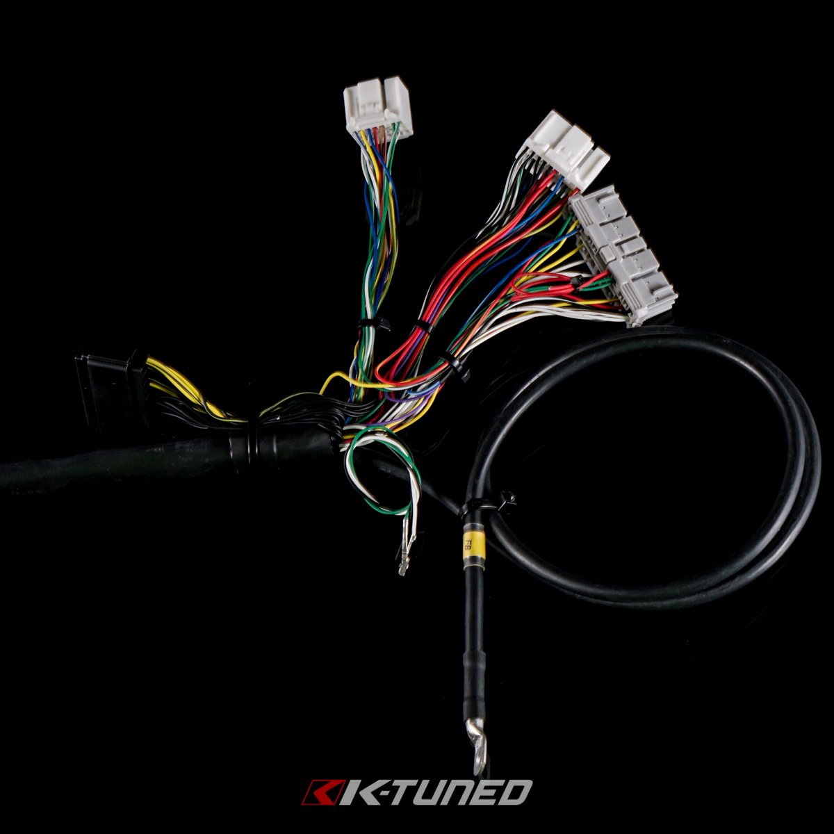 Race-Grade with Reychem K-Series Tucked Engine Harness w/Integrated power wire - w/RSX Injector Clips