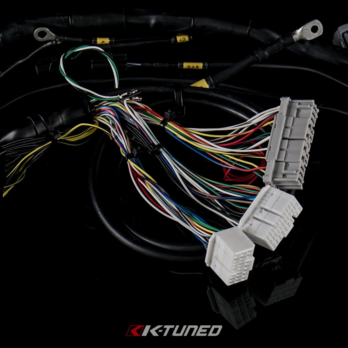 Race-Grade with Reychem K-Series Tucked Engine Harness (NO POWER WIRE). Updated w/RSX Injector Clips