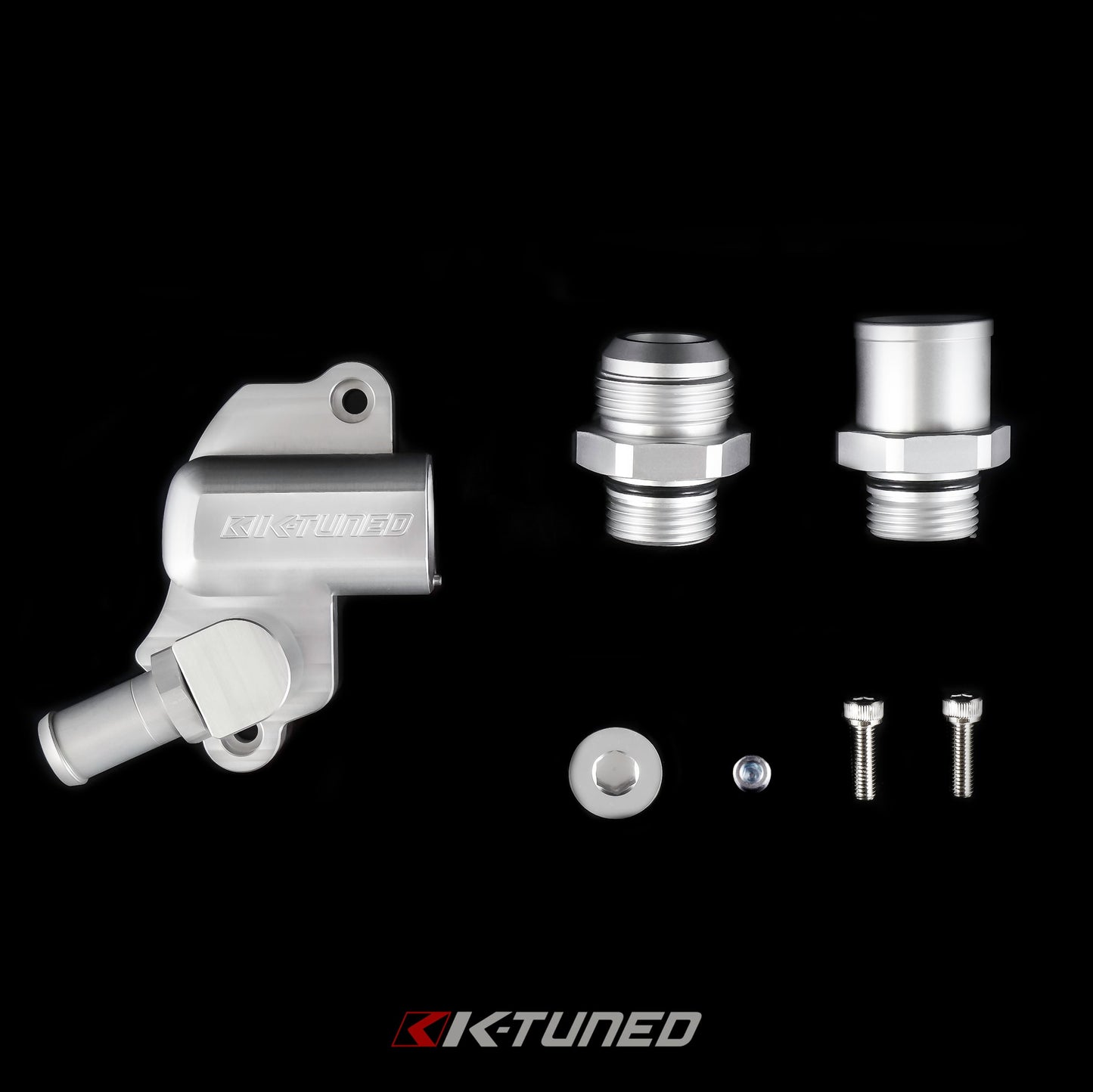 K20 Upper Coolant Housing Redesigned 2021 (Hose End and 16AN Fitting