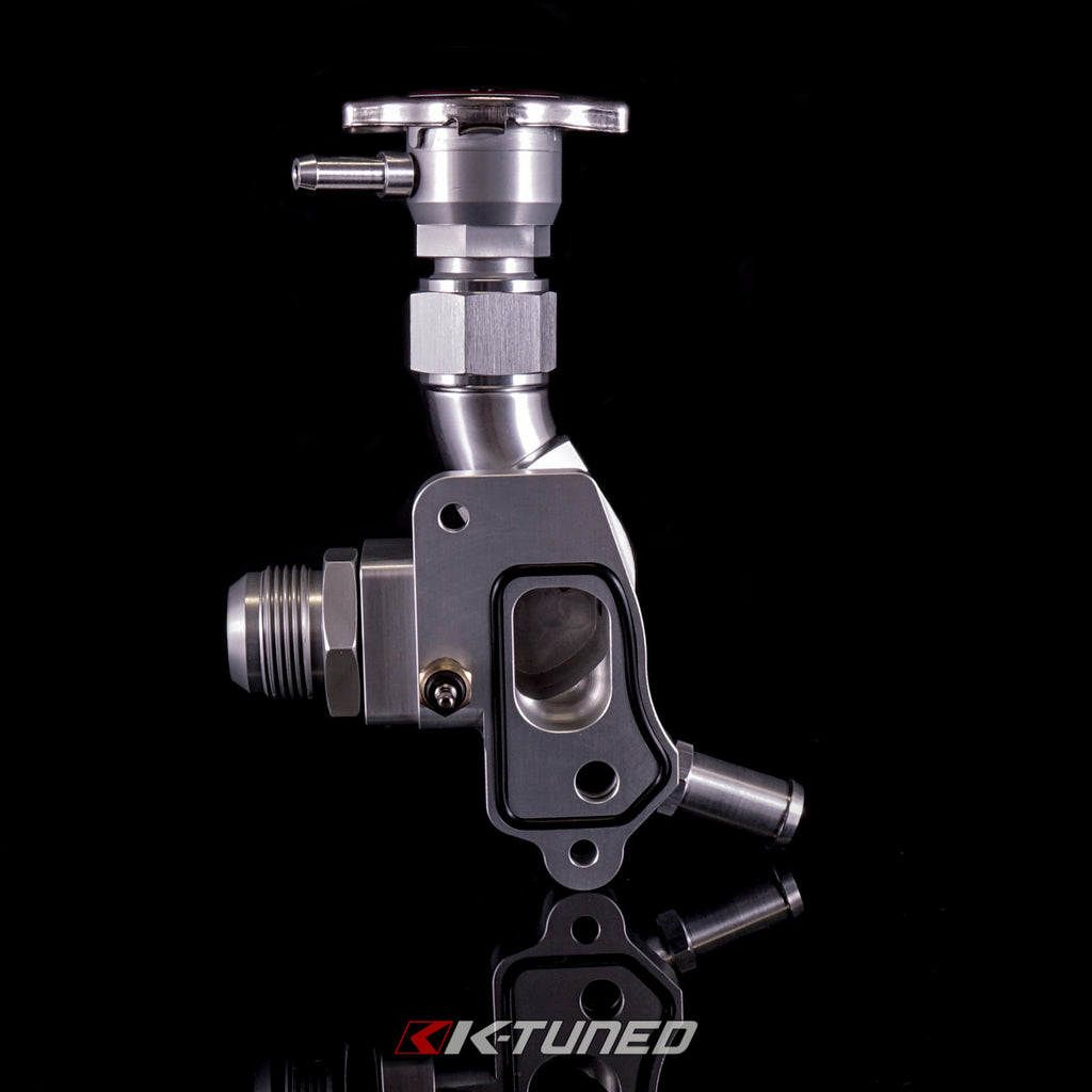 K20 Upper Coolant Housing w/ Filler Neck - Includes Hose End and 16AN
