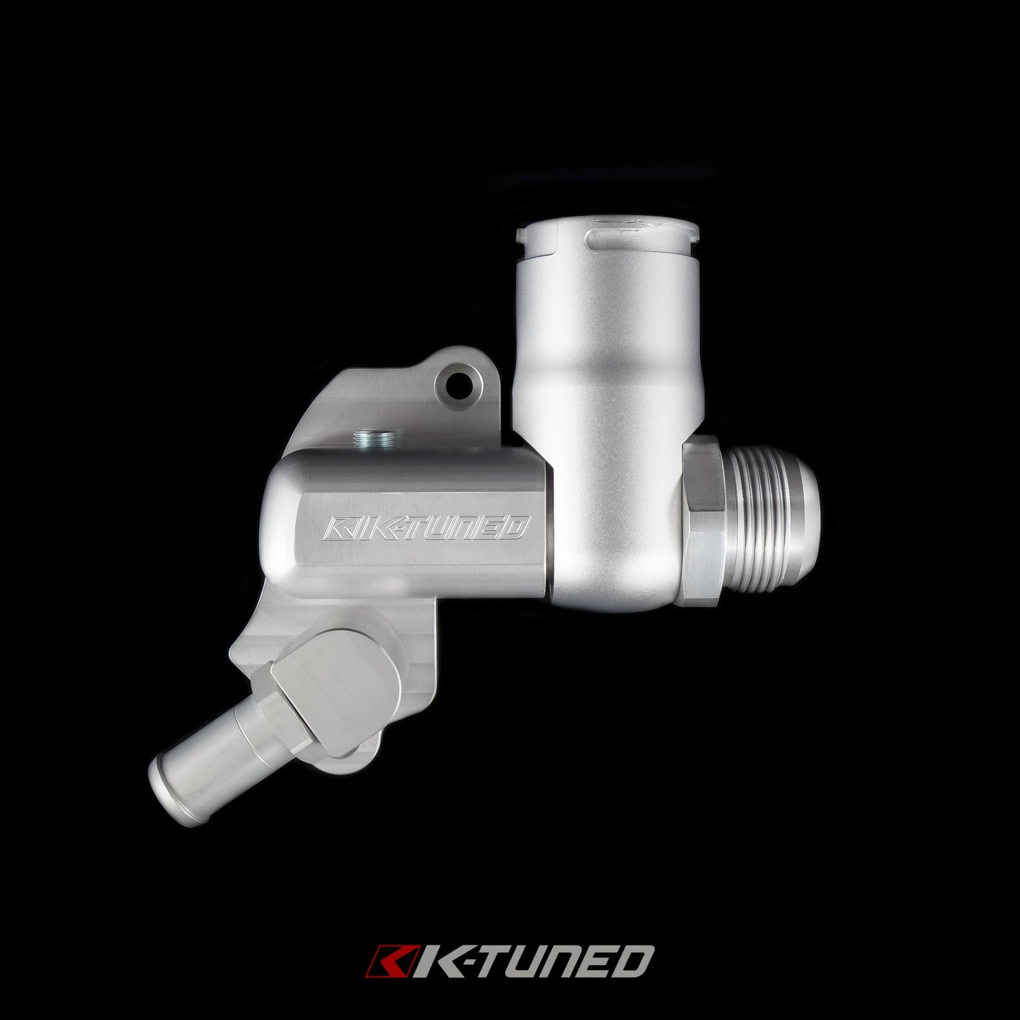 K20 Upper Coolant Housing Redesigned 2021 (Hose End and 16AN Fitting