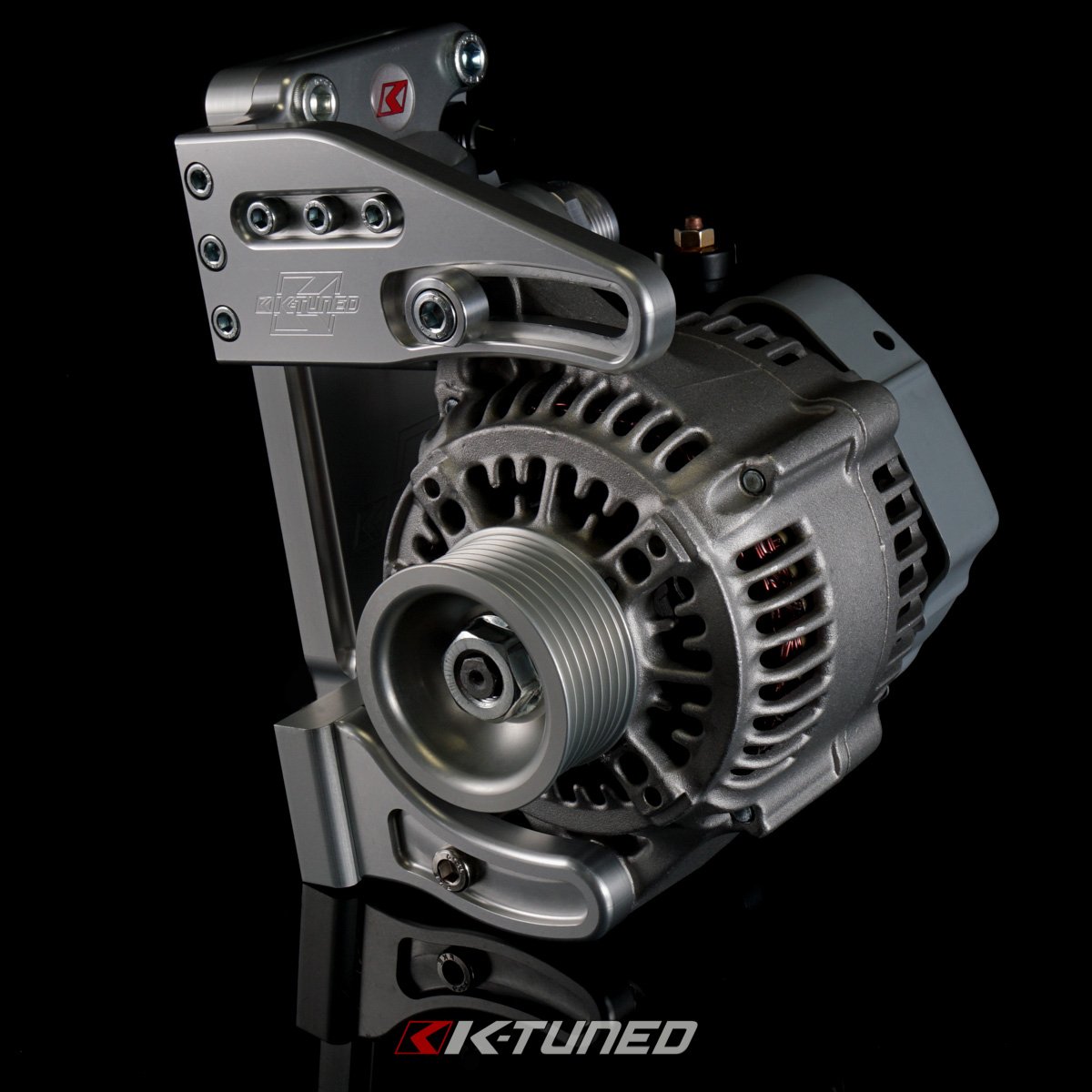 K-Series Water Plate w/Alternator Brackets and Fittings - New Water Plate, D/B-Series Alternator Brackets, Fittings