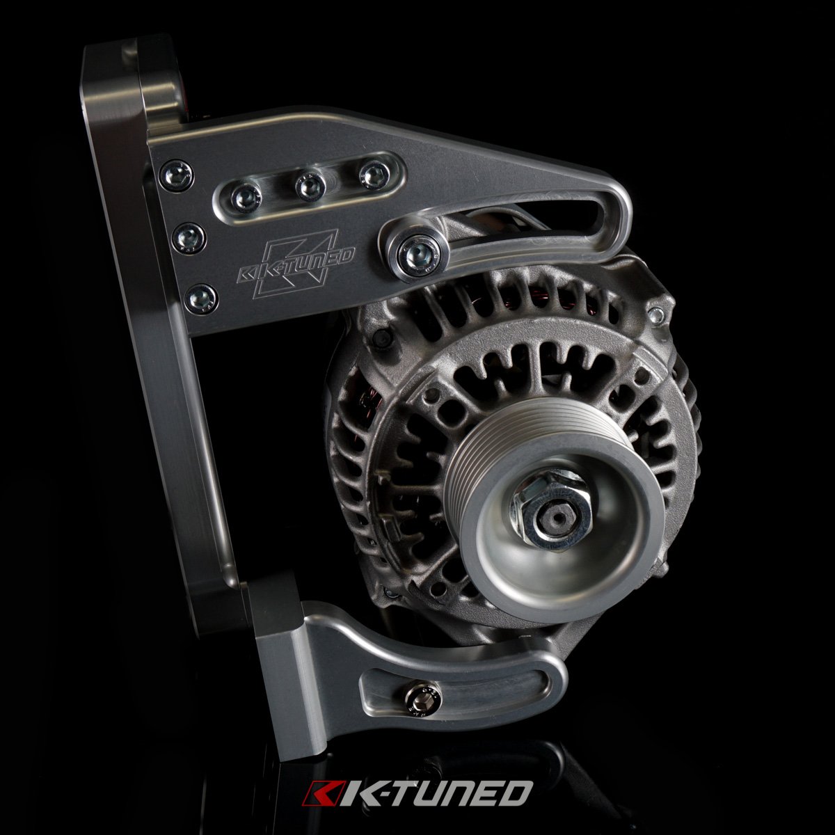 K-Series Water Plate - Complete Kit (D/B Series Alternator) with Meziere Pump including pump bracket and 2x 120 Fittings