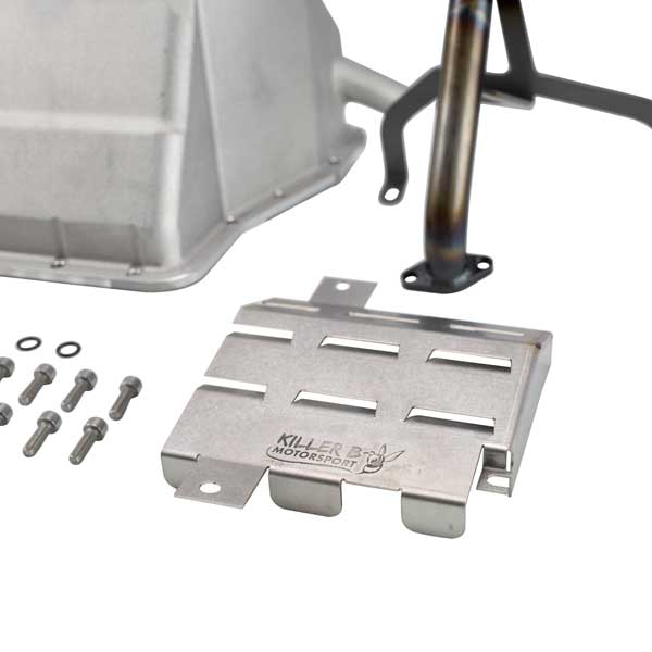 KILLER B MOTORSPORTS ALUMINUM OIL PAN PACKAGE - 02-14 WRX, 04-21 STI, 05-09 LGT, 04-13 FXT
