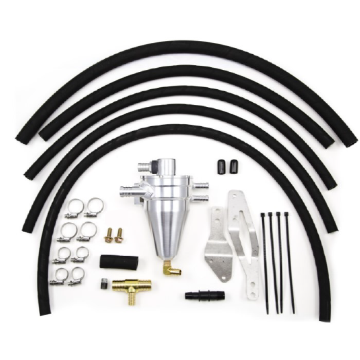 Killer B Motorsport Air Oil Separator Complete Kit Subaru WRX/STi 2002-2007