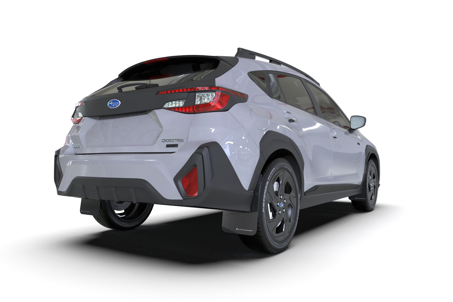 Rally Armor Mud Flaps Subaru Crosstrek 2024 (Black/Red Logo)