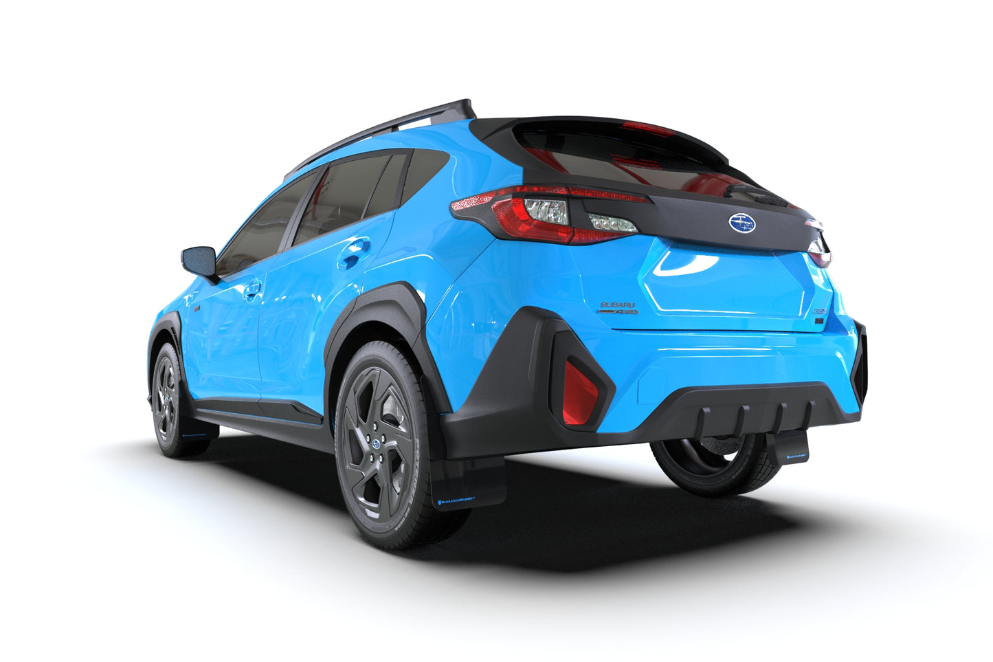 Rally Armor Mud Flaps Subaru Crosstrek 2024 (Black/Red Logo)