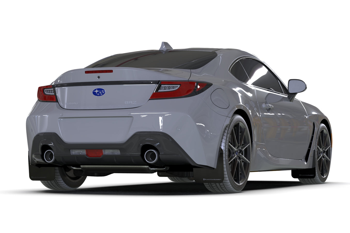 Rally Armor Mud Flap Subaru & Toyota BRZ & GR86 2022-24 (Black/Dark Grey Logo)