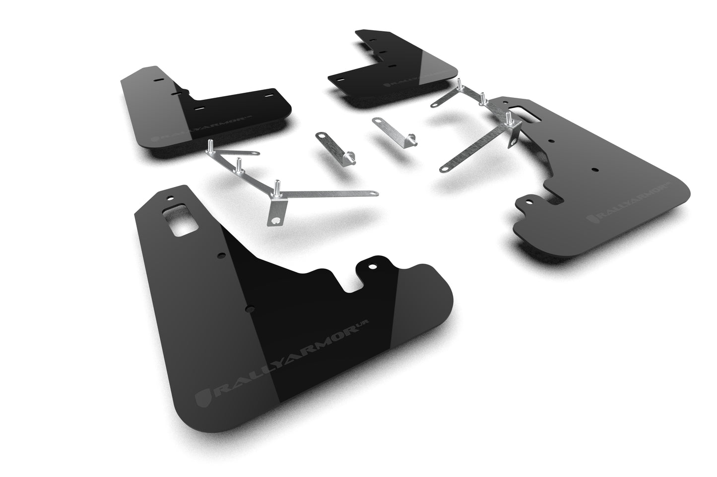 Rally Armor Mud Flap Subaru & Toyota BRZ & GR86 2022-24 (Black/Dark Grey Logo)
