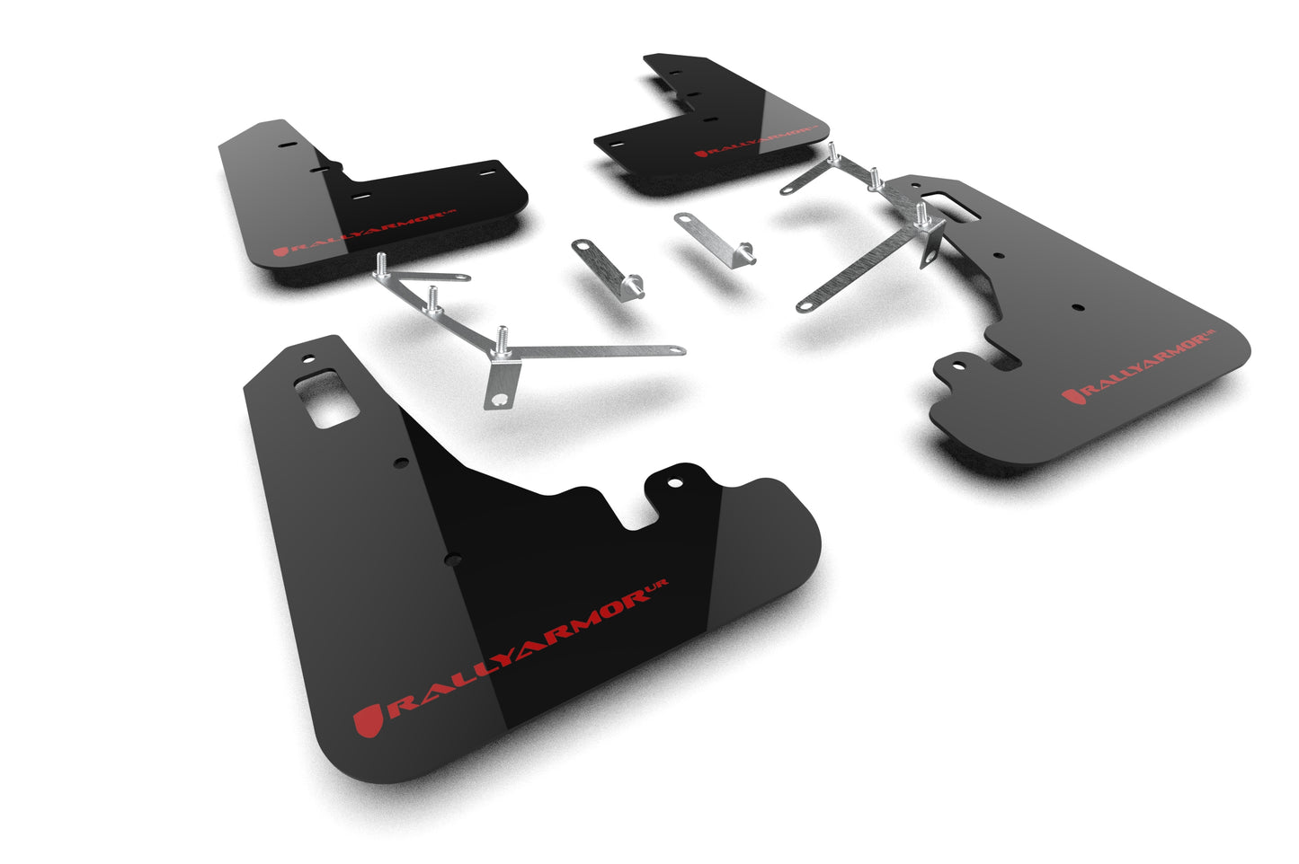 Rally Armor Mud Flap Subaru & Toyota BRZ & GR86 2022-24 (Black/Red Logo)