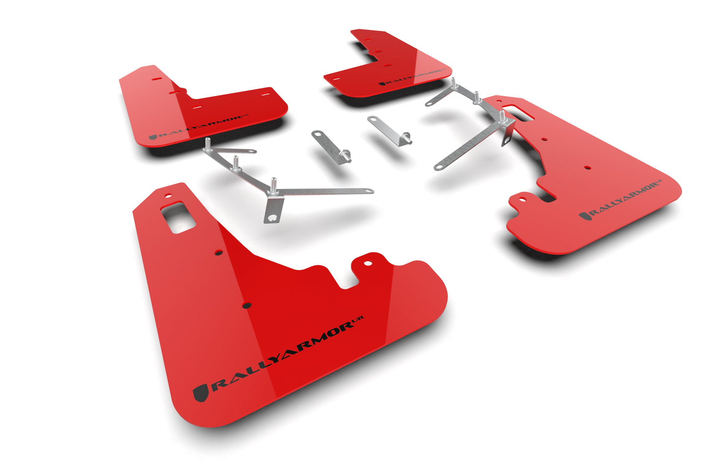 Rally Armor Mud Flap Subaru & Toyota BRZ & GR86 2022-24 (Red/Black Logo)