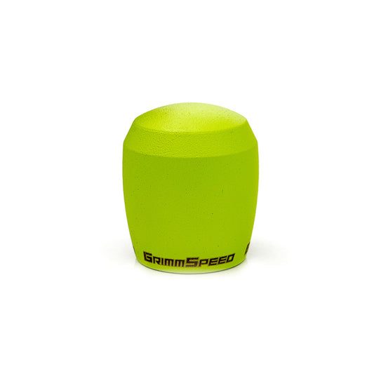 Grimmspeed Stubby Shift Knob Stainless Steel Neon Green M12x1.25 Manual