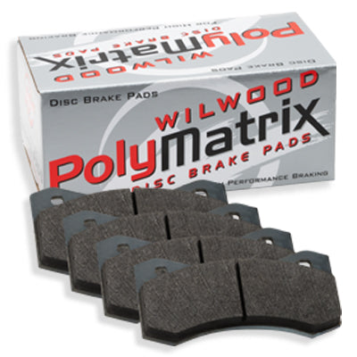 WILWOOD PolyMatrix Pad Set - 6812 A DLS, DLS Floater, DPS, 3 Hole