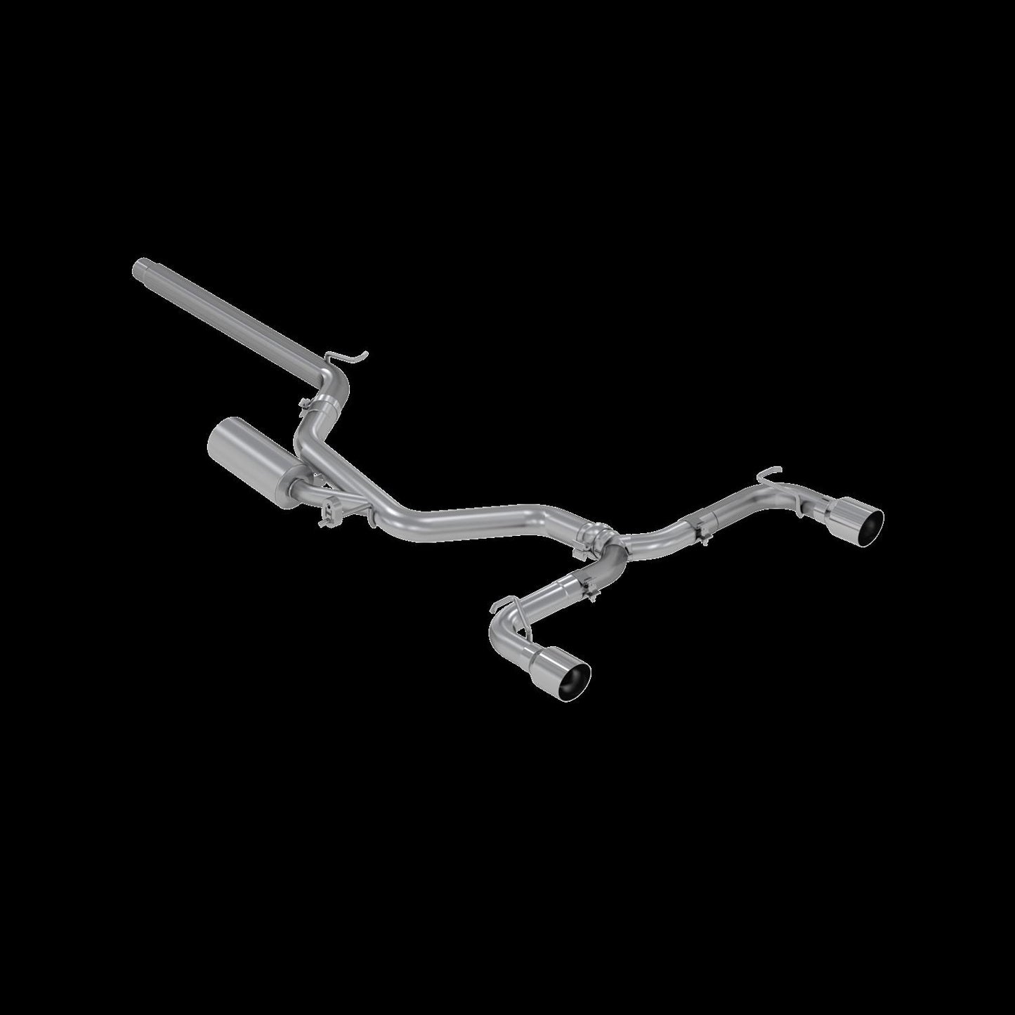 MBRP 15-20 VW 2.0L Turbo Golf GTI MK7 3in T304 Cat Back Exhaust w/ Dual Split Rear Exit