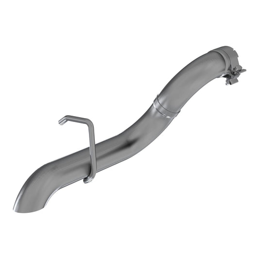 MBRP S5527409 2.5 Inch Axle Back Exhaust System with Turndown Exit, Fits Jeep Wrangler/Wrangler Unlimited 2018-2024, T409 Stainless Steel, No Muffler