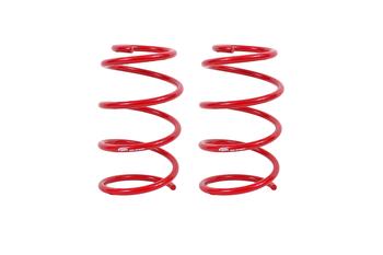 BMR Lowering springs, front, 1.5" drop, drag, GT Red