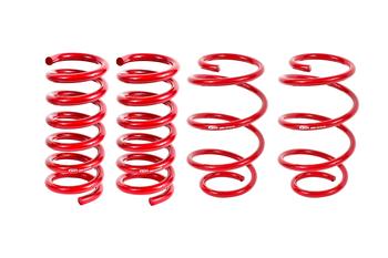 BMR Lowering springs, set of 4, performance version Red