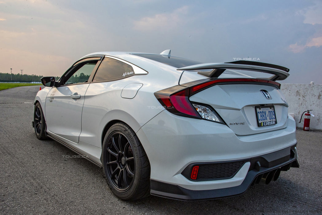 JDM Brand 2017-2021 Honda Civic (Si) Coupe Rear Diffuser CTR Style