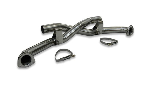 TUBI 997.2 CARRERA & CARRERA S CENTRAL X STRAIGHT PIPES EXHAUST