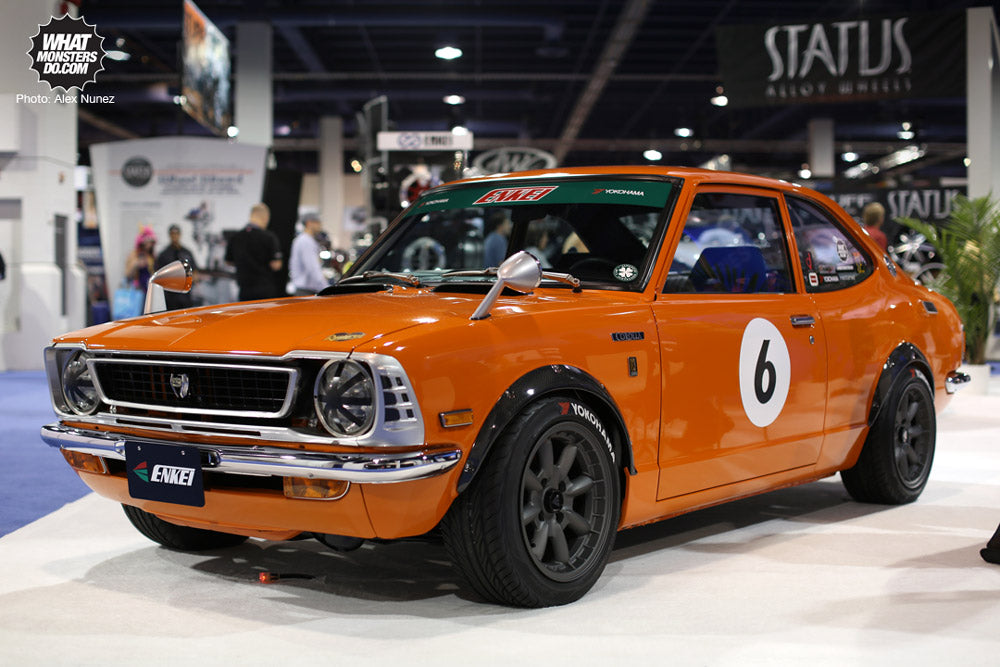 ENKEI COMPE 15 X 8 +25 4 X 100 CB72.6 GUNMETAL PAINT