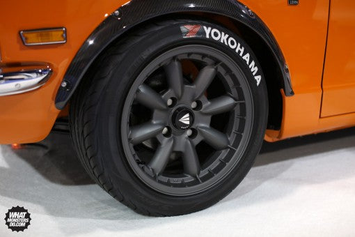 ENKEI COMPE 15 X 8 +25 4 X 100 CB72.6 GUNMETAL PAINT