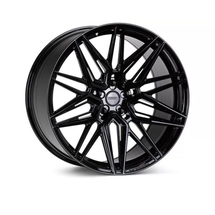 VOSSEN HF7 22 X 10.5 +38 5 X 120 DEEP CB72.56 GLOSS BLACK