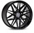 VOSSEN HF7 22 X 10.5 +35 5 X 127 DEEP CB71.5 GLOSS BLACK