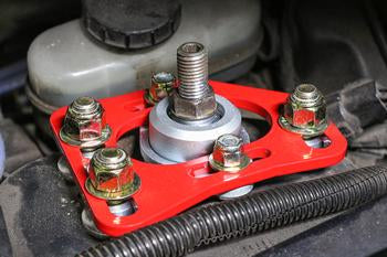 BMR Caster camber plates Red