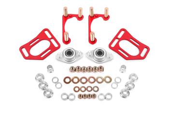 BMR Caster camber plates Red