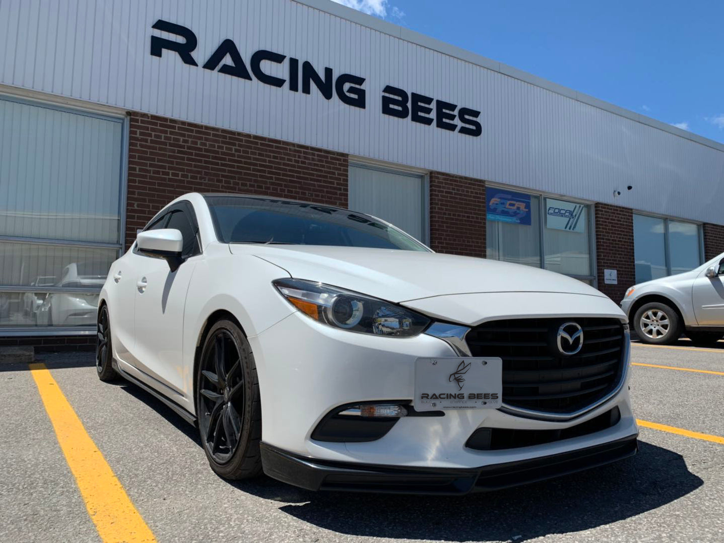 JDM Brand 2017-2018 Mazda 3 Sedan/Hatchback MK Style Front Bumper Lip