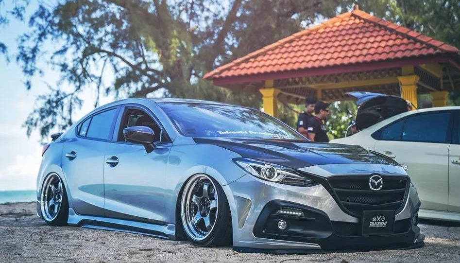 JDM Brand 2014-2016 Mazda 3 Sedan/Hatchback KS Style Front Bumper