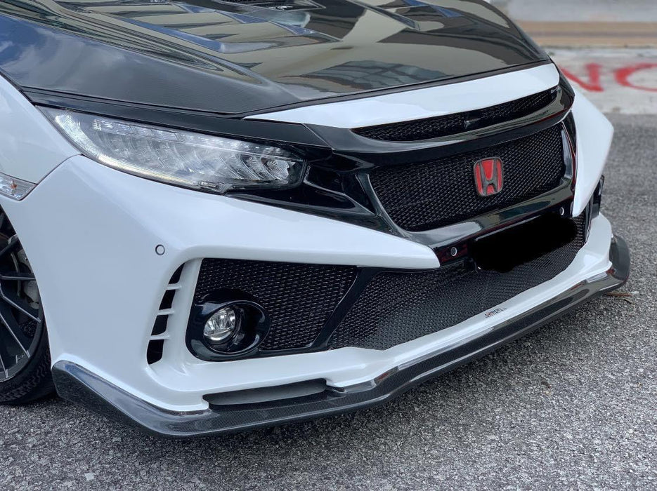 JDM Brand 2016-2021 Honda Civic Coupe/Sedan/Hatchback SP Style Front Bumper Conversion