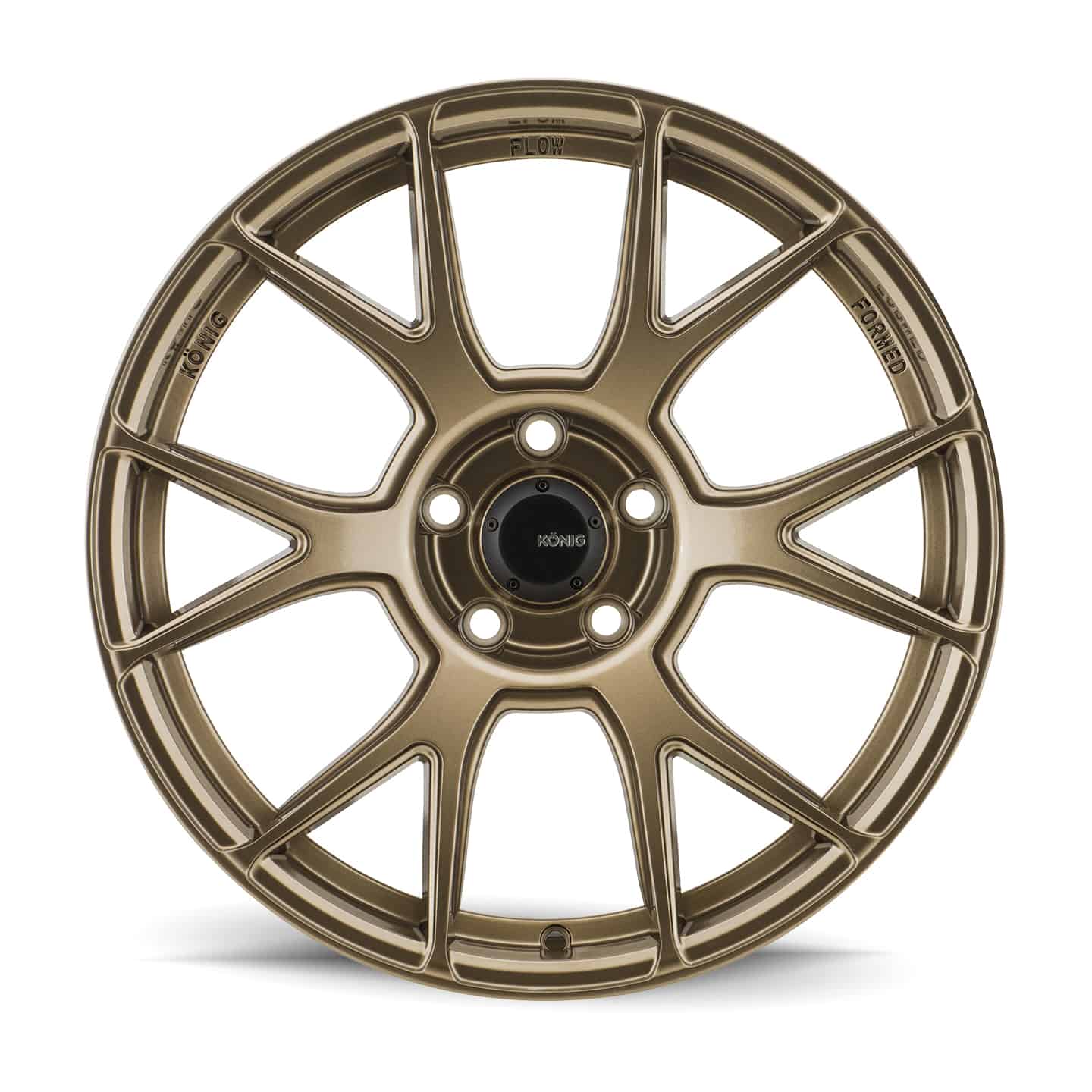 KONIG AMPLIFORM 18 X 9.5 +25 5 X 114.3 CB73.1 GLOSS BRONZE