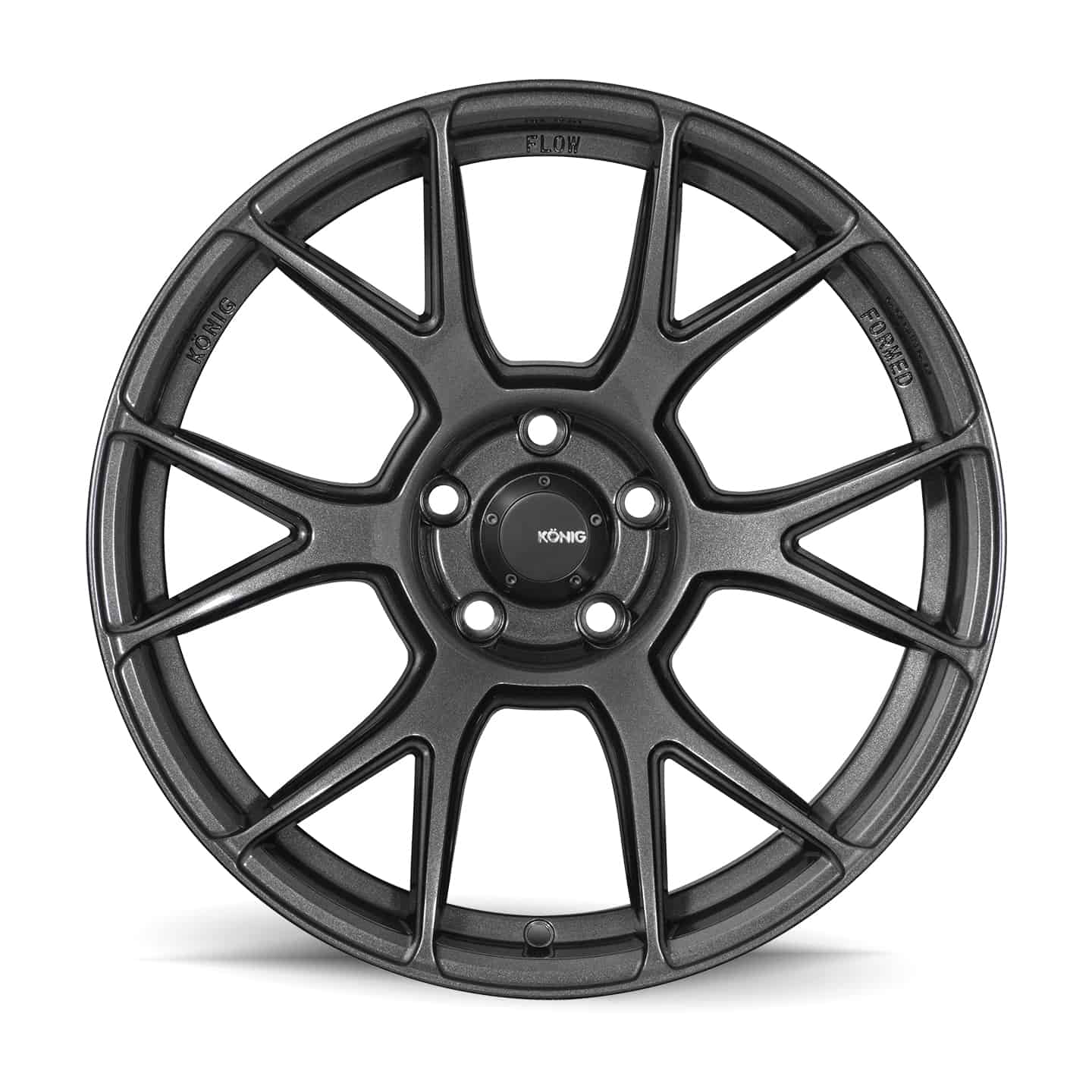 KONIG AMPLIFORM 18 X 9.5 +35 5 X 114.3 CB73.1 DARK METALLIC GRAPHITE