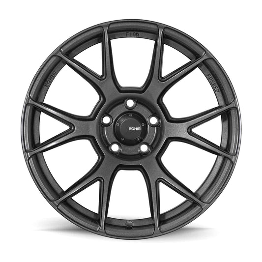 KONIG AMPLIFORM 18 X 8.5 +35 5 X 114.3 CB73.1 DARK METALLIC GRAPHITE