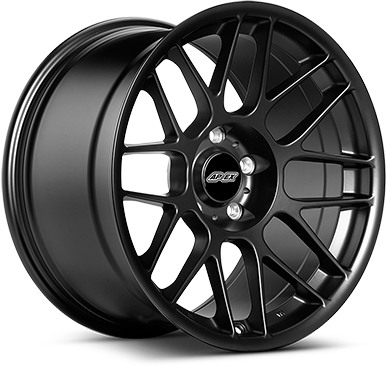 APEX ARC-8 19 X 11 +43 5 X 120 CB67.1 SATIN BLACK