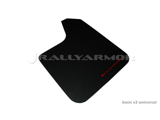 Rally Armor Mud Flaps Universal Universal Mud Flaps N/A (Black/Red Logo)